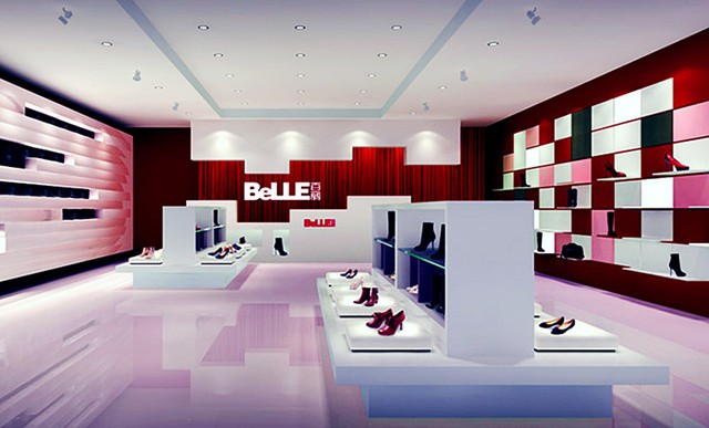 百丽女款小黑鞋图片,百丽女鞋官方旗舰店百思图