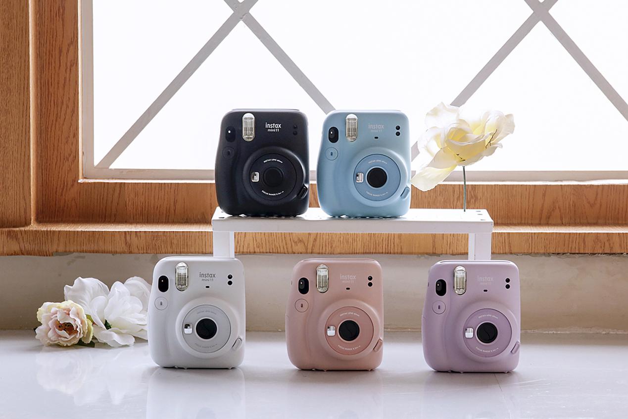 instaxmini11怎么用,富士instax立拍立得mini11冰晶白
