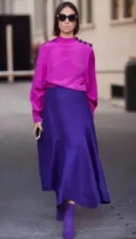 玫红色配什么颜色好看贺卡,玫红色上衣配什么颜色好看