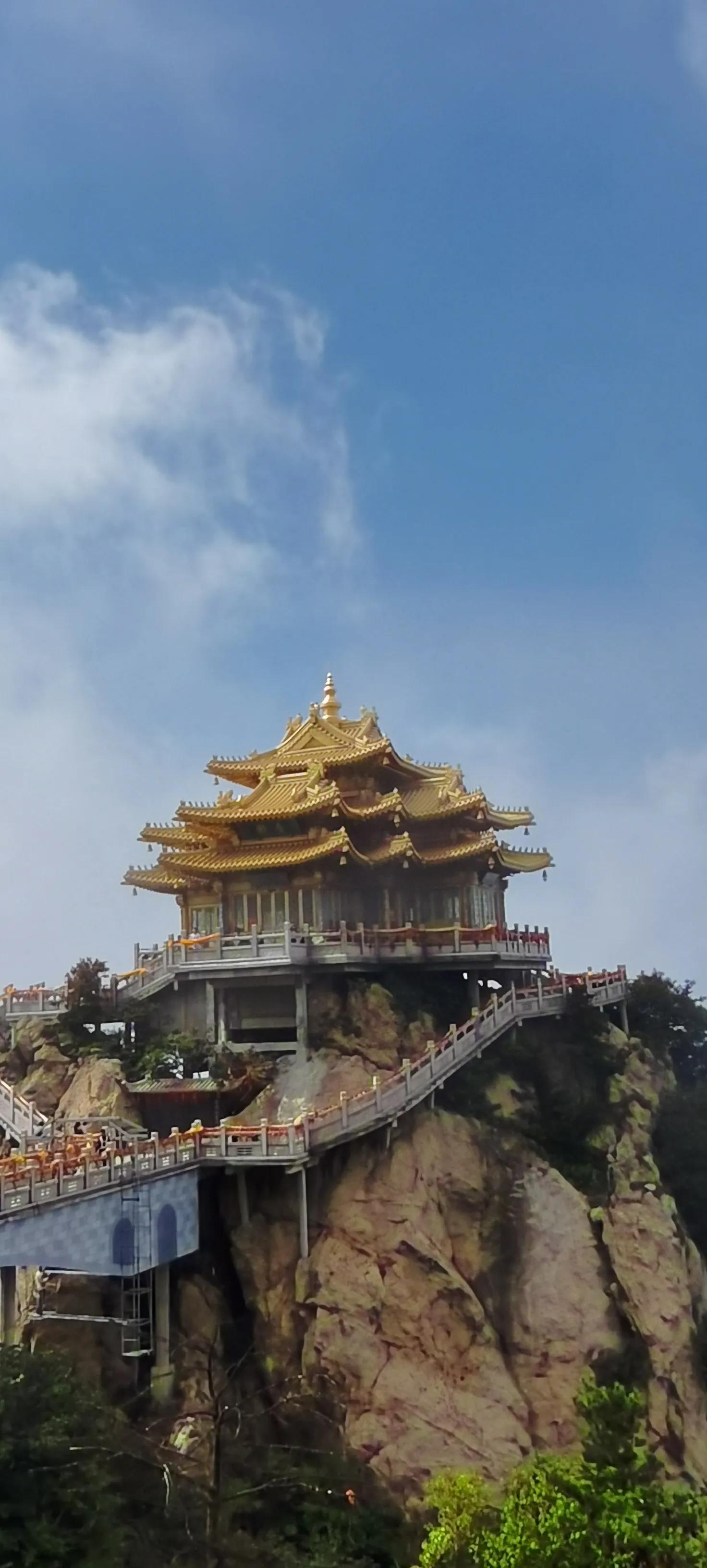 修山工，一道别样美景