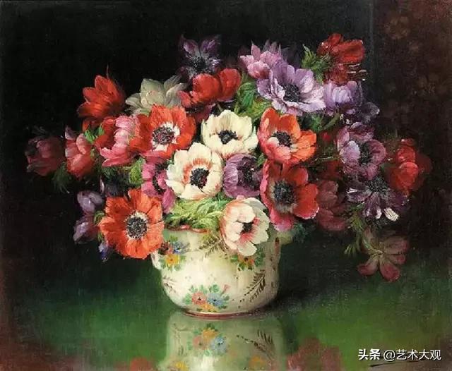 比利时画家pierrecoomans绘画欣赏,julien油画作品