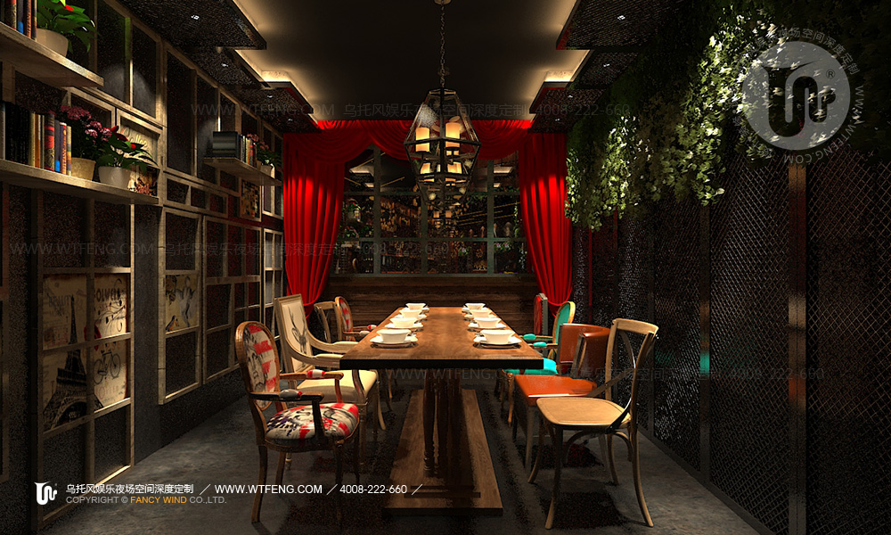 餐吧设计墙壁,餐吧设计商用
