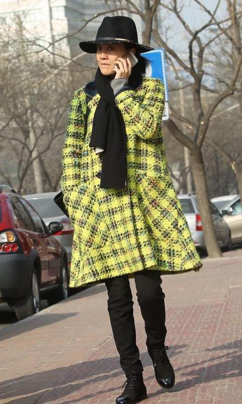 牛莉穿粉红色大衣,牛莉惊艳的古装造型