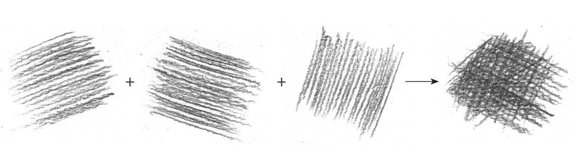 零基础素描排线握笔手法,素描叠加排线好还是过渡排线好