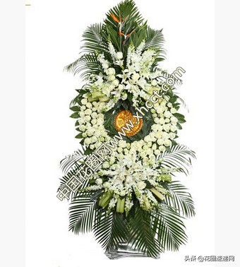 丧葬花篮配草都有哪些,殡葬花篮有什么要求