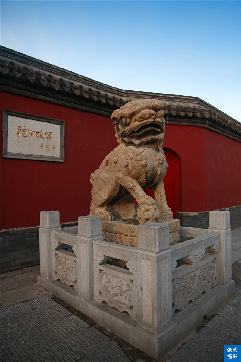 沈阳故宫是举世闻名的建筑物,中国仅存的两大宫殿沈阳故宫