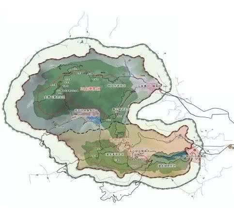 五朵山旅游景区未来规划,天童风景区规划