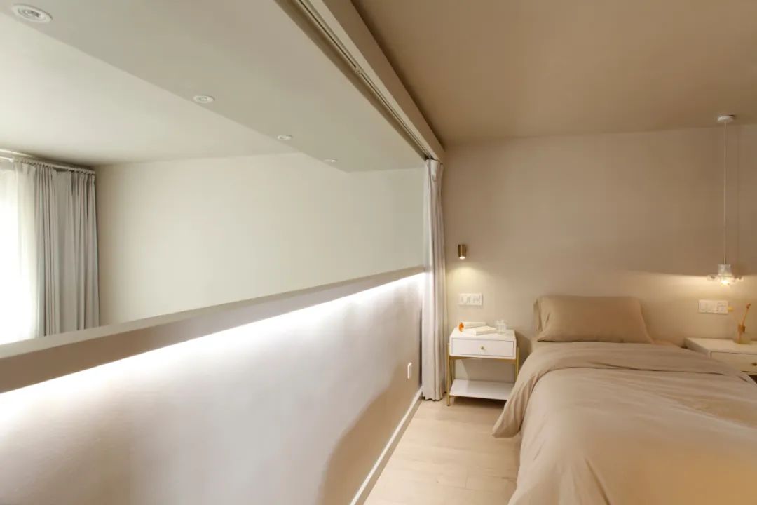 80㎡三口之家，餐厅里种树、可移动儿童房、大浴缸，日子又慢又美