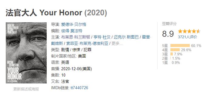 9分男神一出手，又一部年度十佳剧，我一口气连看三集