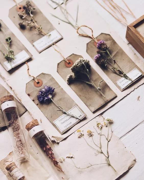 适合干花的装饰,简单的干花装饰