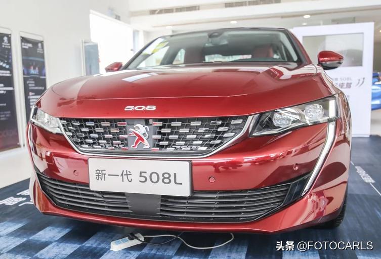 新款508l标致试驾,新款标致508l实车好看吗