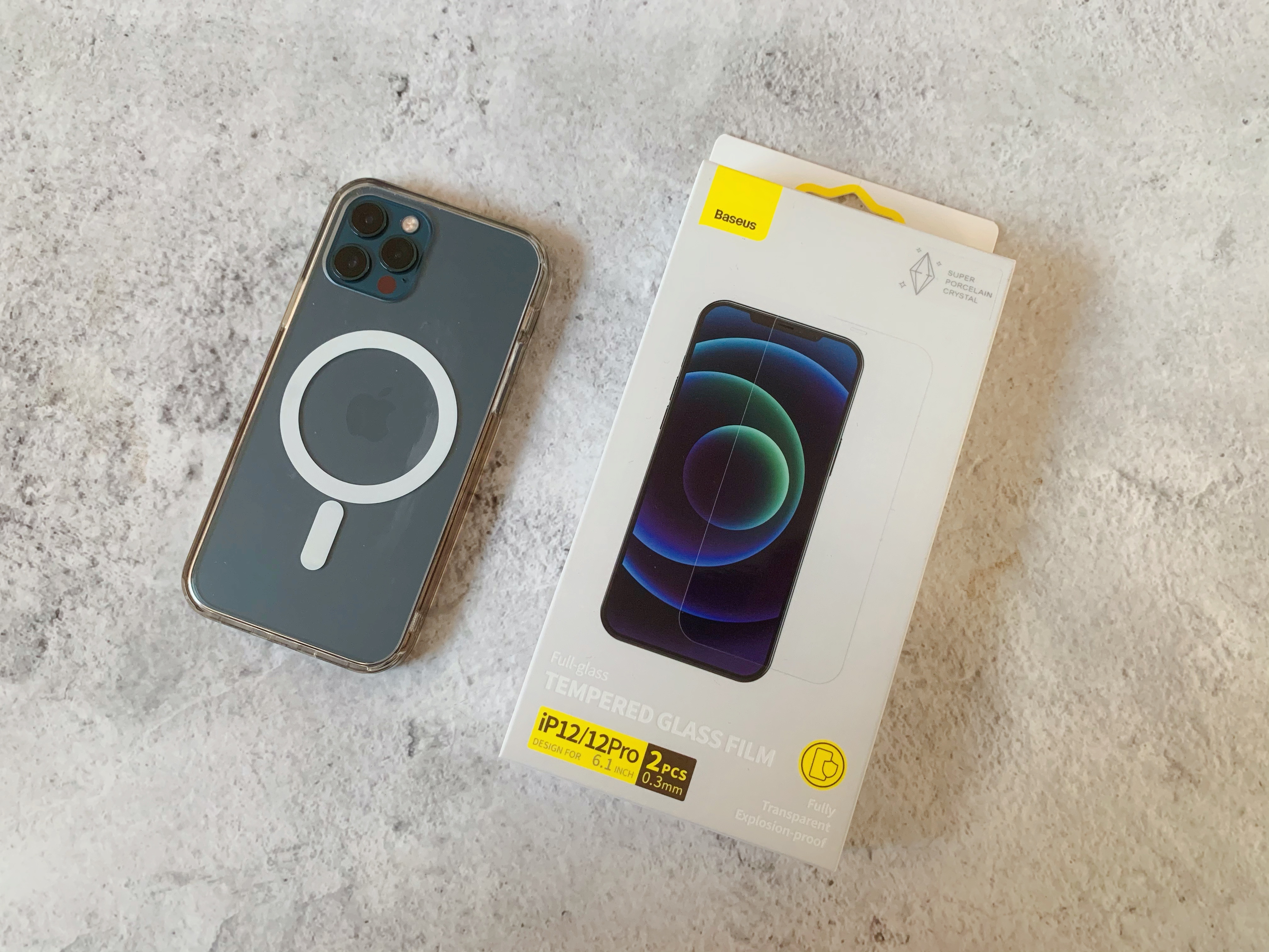 14promax康宁钢化膜倍思,ip12防指纹钢化膜