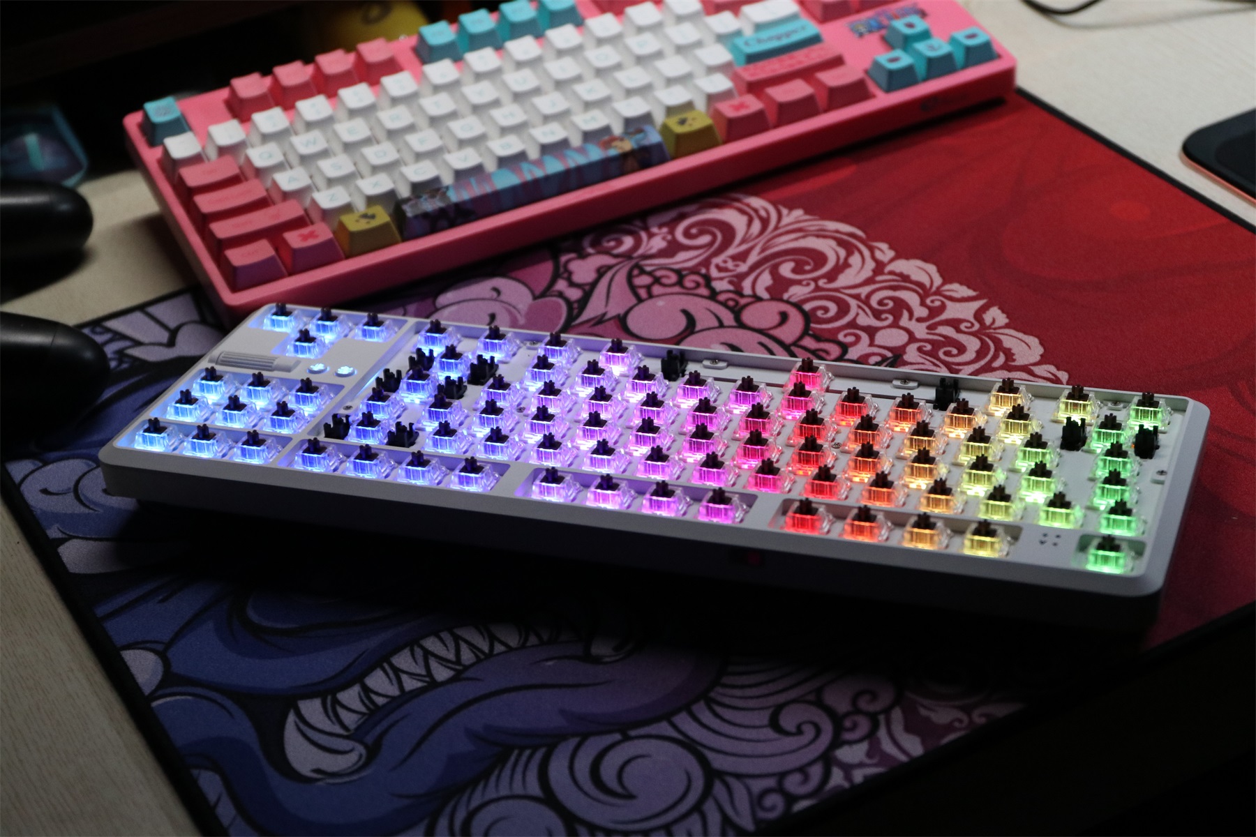 k870t键盘,黑爵k870t键盘怎么拆