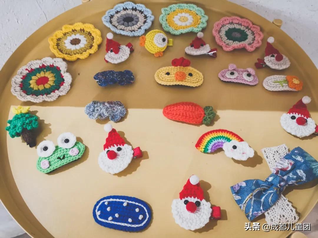 在成都这些小众的杂货铺里，藏着女娃娃最乖的头花