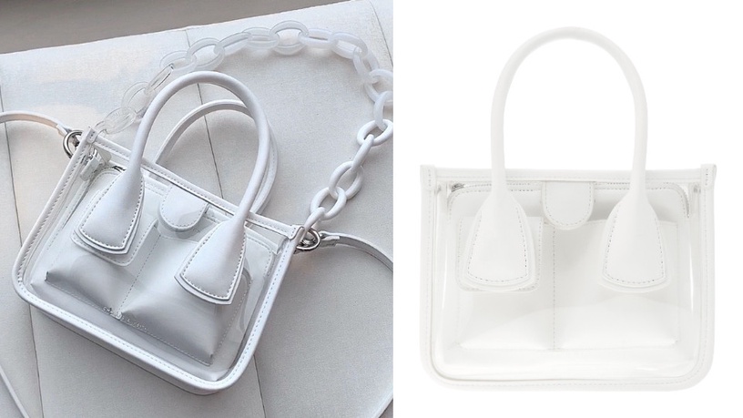 撞衫不可怕撞了才叫尴尬,小ck菱格链条包穿搭