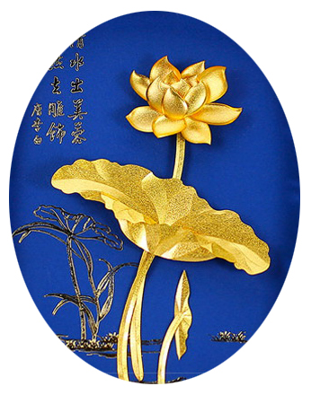 画金箔画,给画加画框多少钱