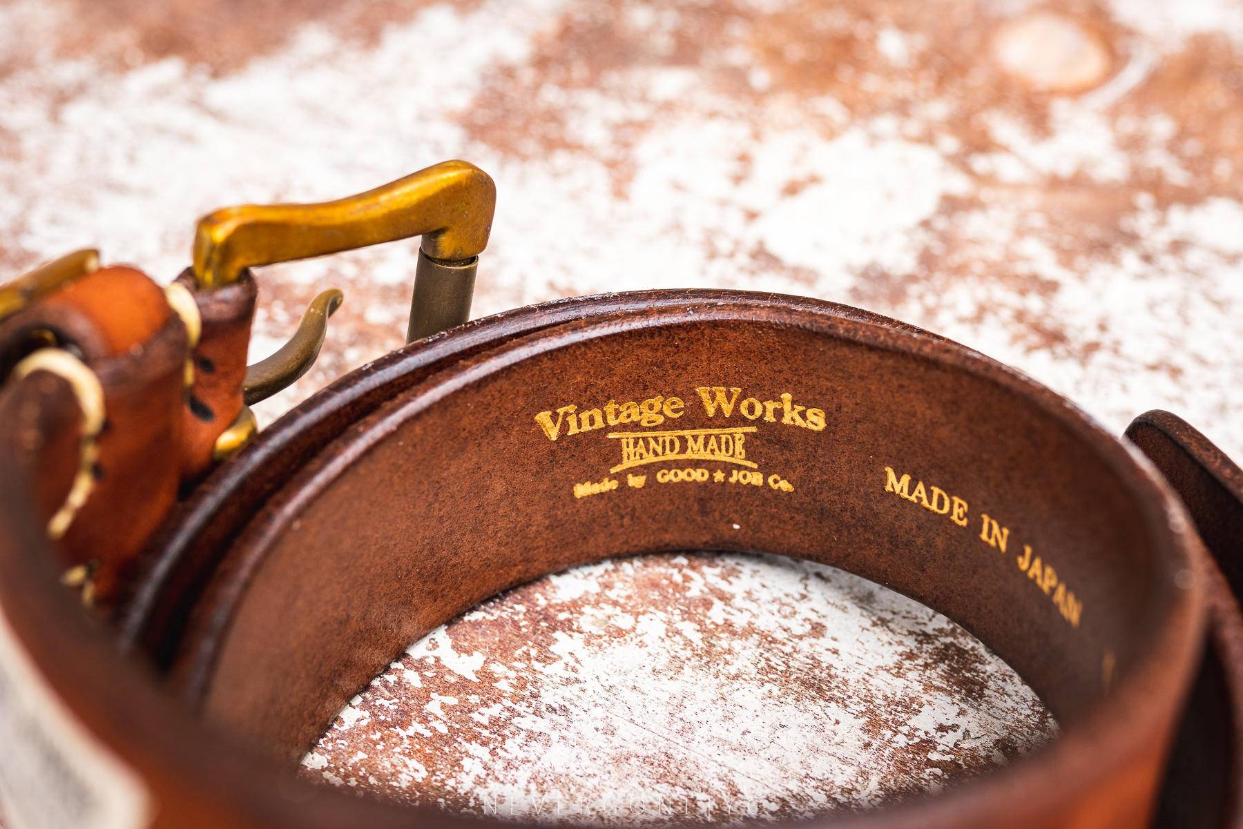 做了30年皮带的小众品牌——日本VintageWorks