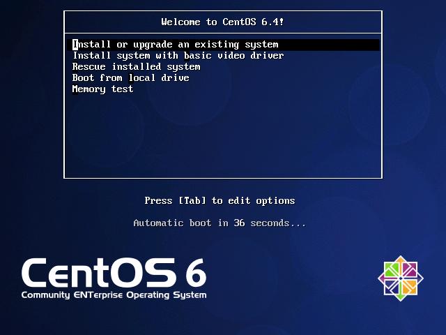 CentOS6.4系统安装教程V1.0