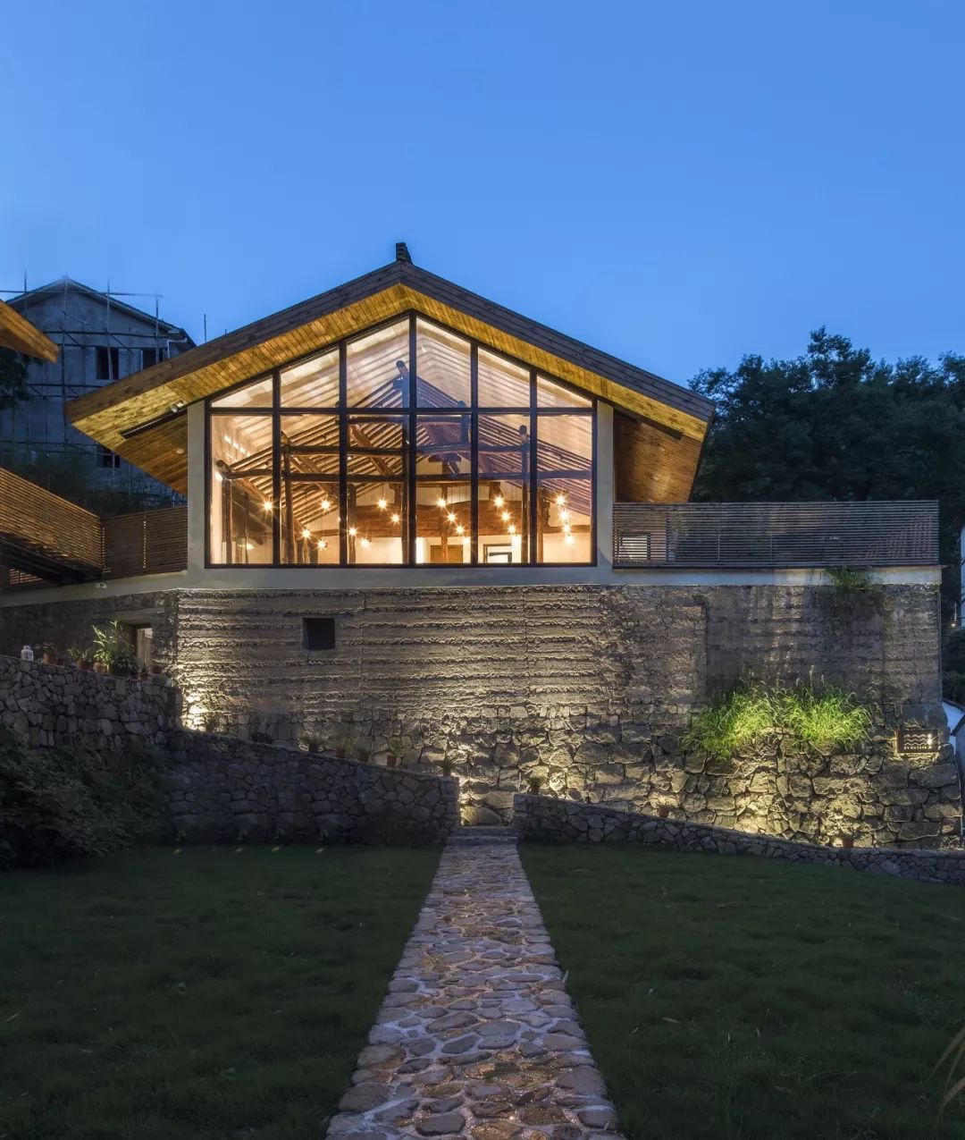 中国最大的夯土建筑,传统夯土建筑