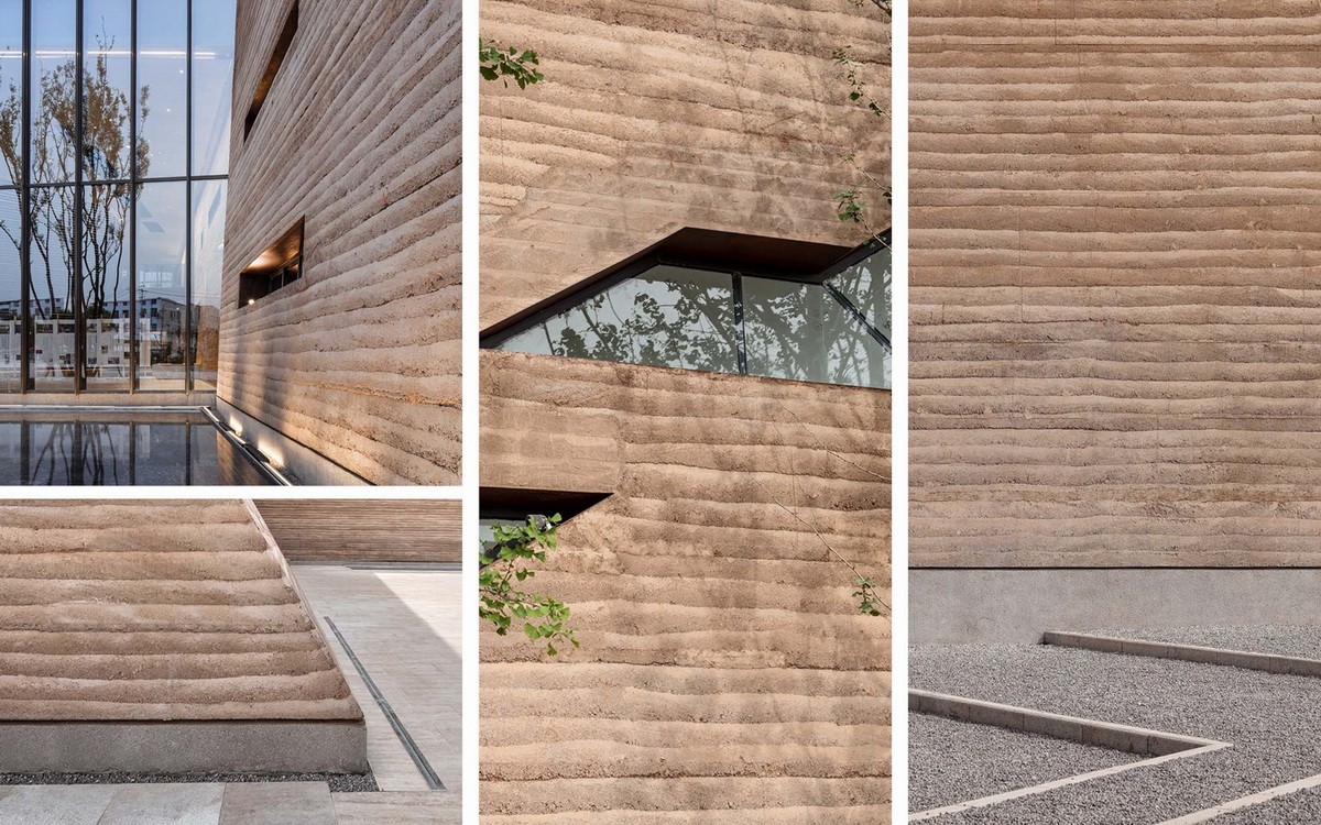 东西方现代夯土墙建筑集粹