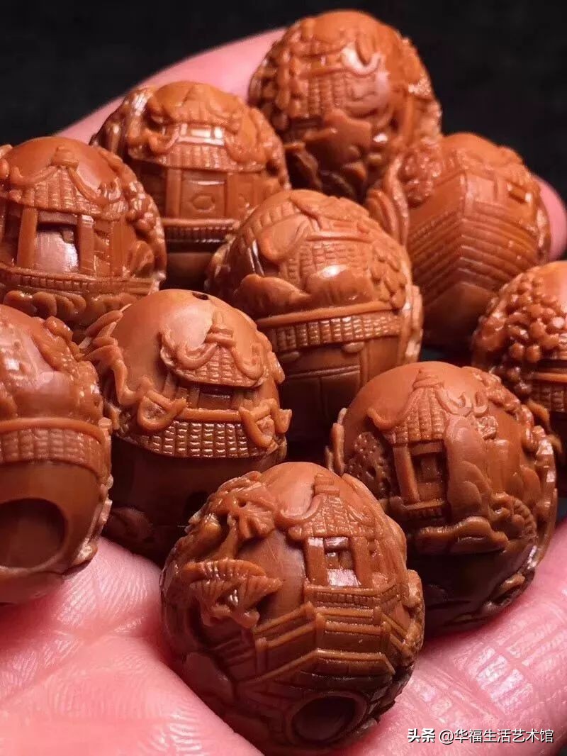 一串好的橄榄核雕如何选择颜色呢,想玩橄榄核雕你需要先了解这些