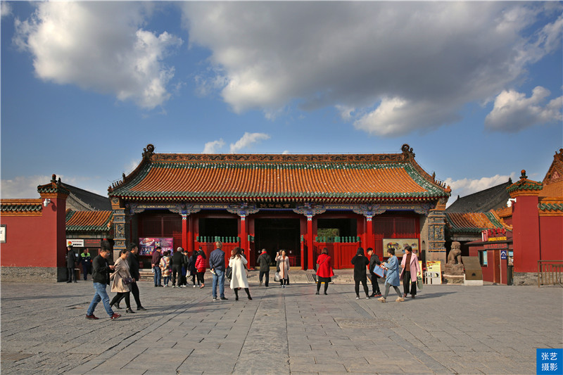 中国仅存的两大宫殿沈阳故宫,当年的盛京皇宫现在的沈阳故宫