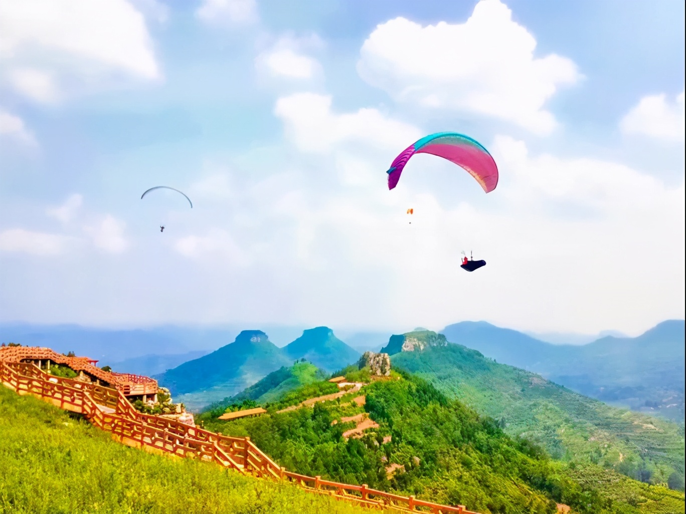 山东沂蒙山峡谷,沂蒙山区深山处