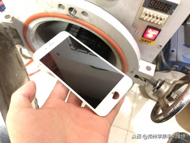 苹果6s更换屏幕总成后home键失效,苹果6s换外屏幕玻璃教程图解