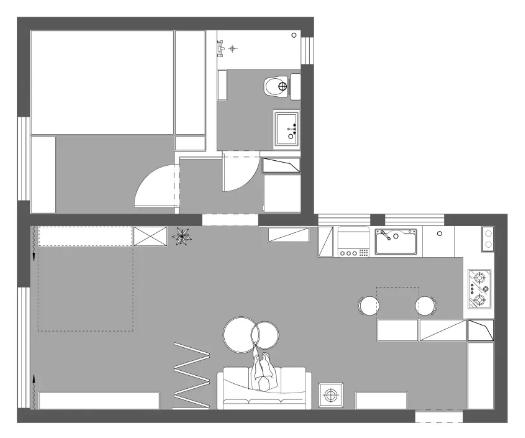 餐桌折叠可伸缩圆桌小户型,墙面餐桌折叠可伸缩小户型