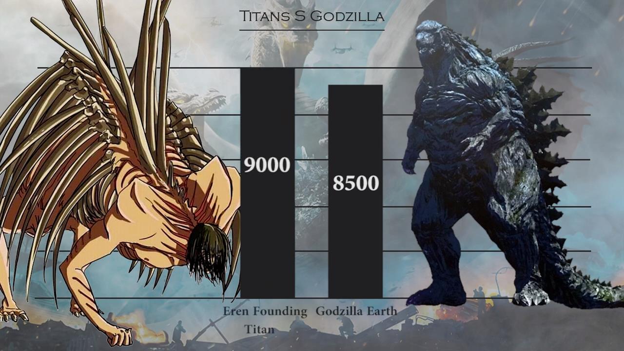 进击的巨人单挑哥斯拉,进击的巨人挑战哥斯拉谁能赢
