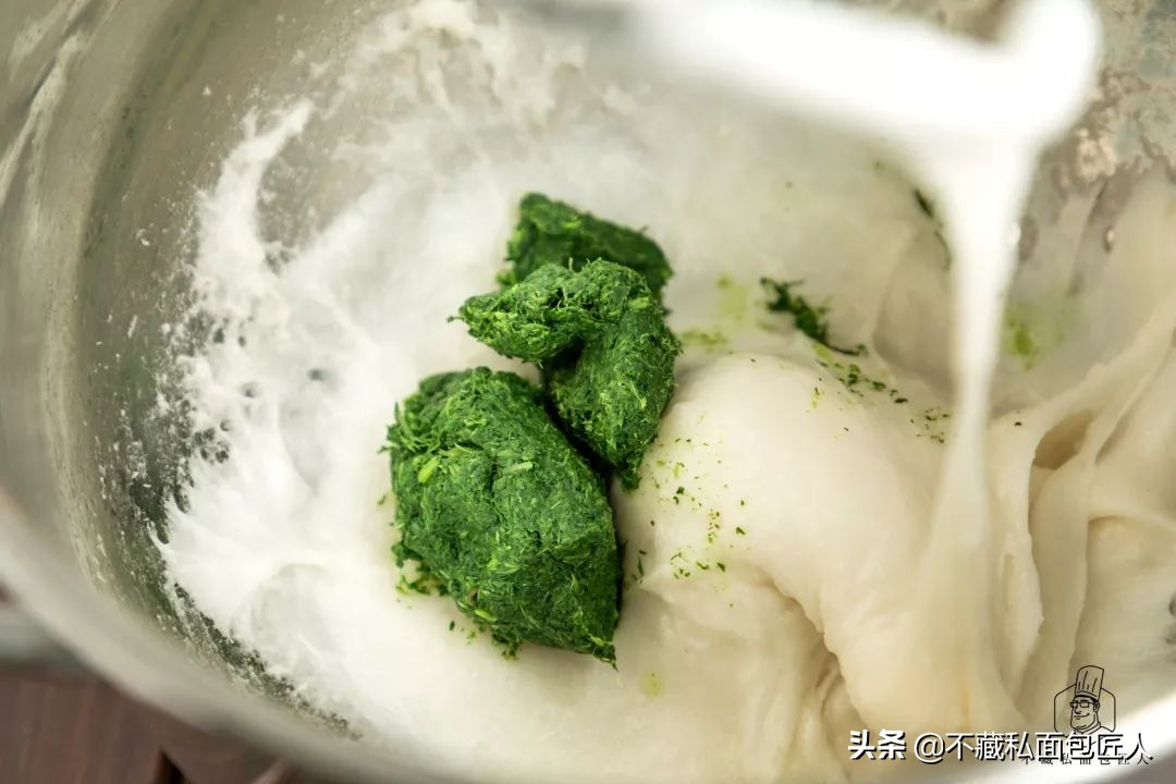 不用糯米粉的青团,糯米粉青团不加澄粉