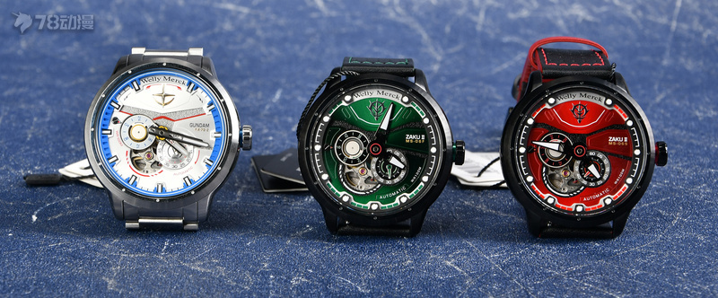 威利默克高达系列,威利默克eva联名机械手表开箱