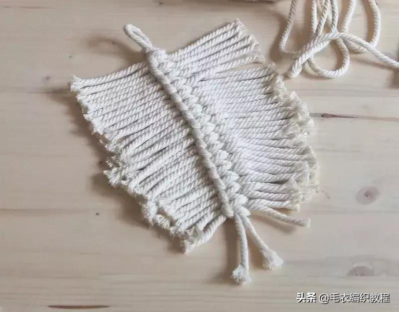 简单易做的挂毯,自制彩虹挂毯