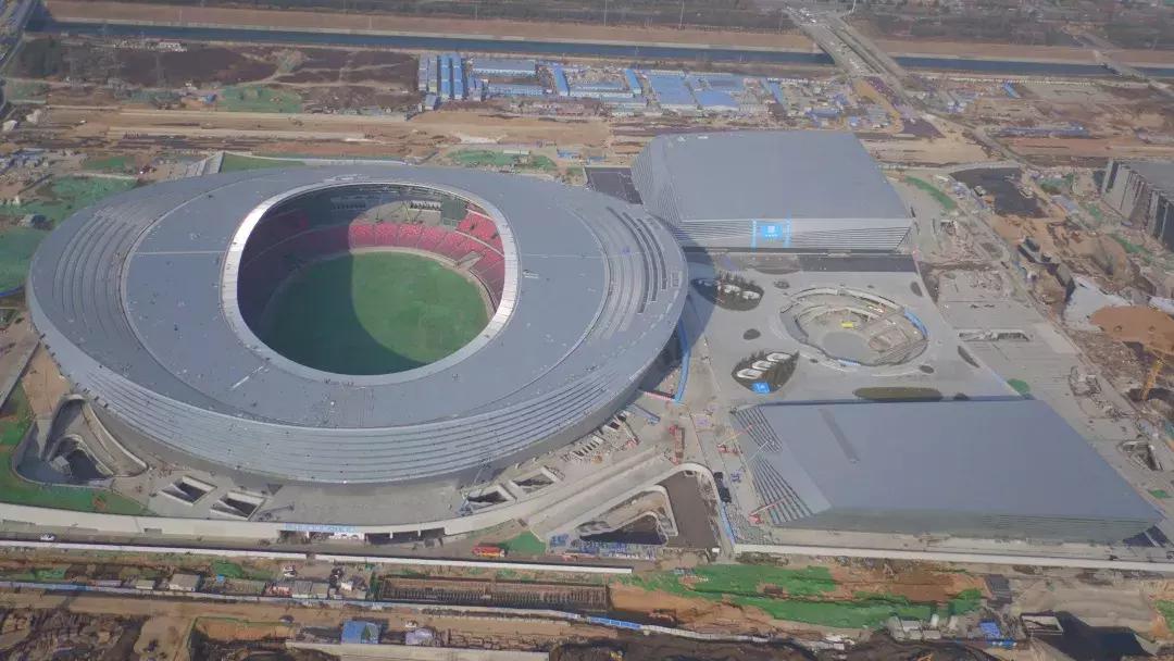 郑州市中原区奥林匹克体育馆,郑州奥林匹克体育中心外观