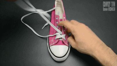 骑士靴鞋带系法杨幂,杨幂同款鞋子鞋带怎么系