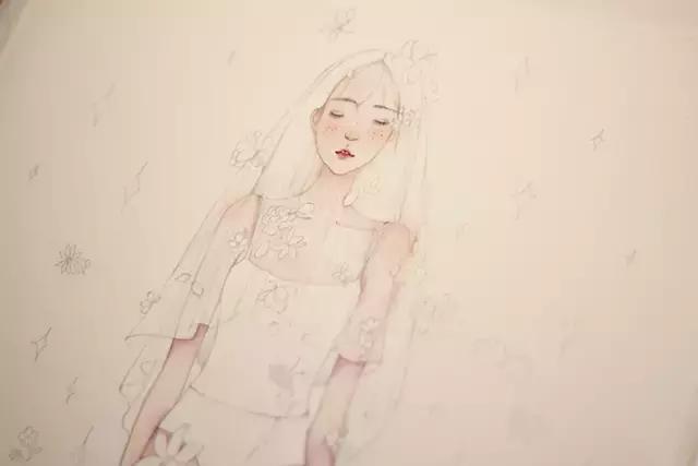 自己做ins插画卡片少女心 (少女心简单插画可爱小图案)