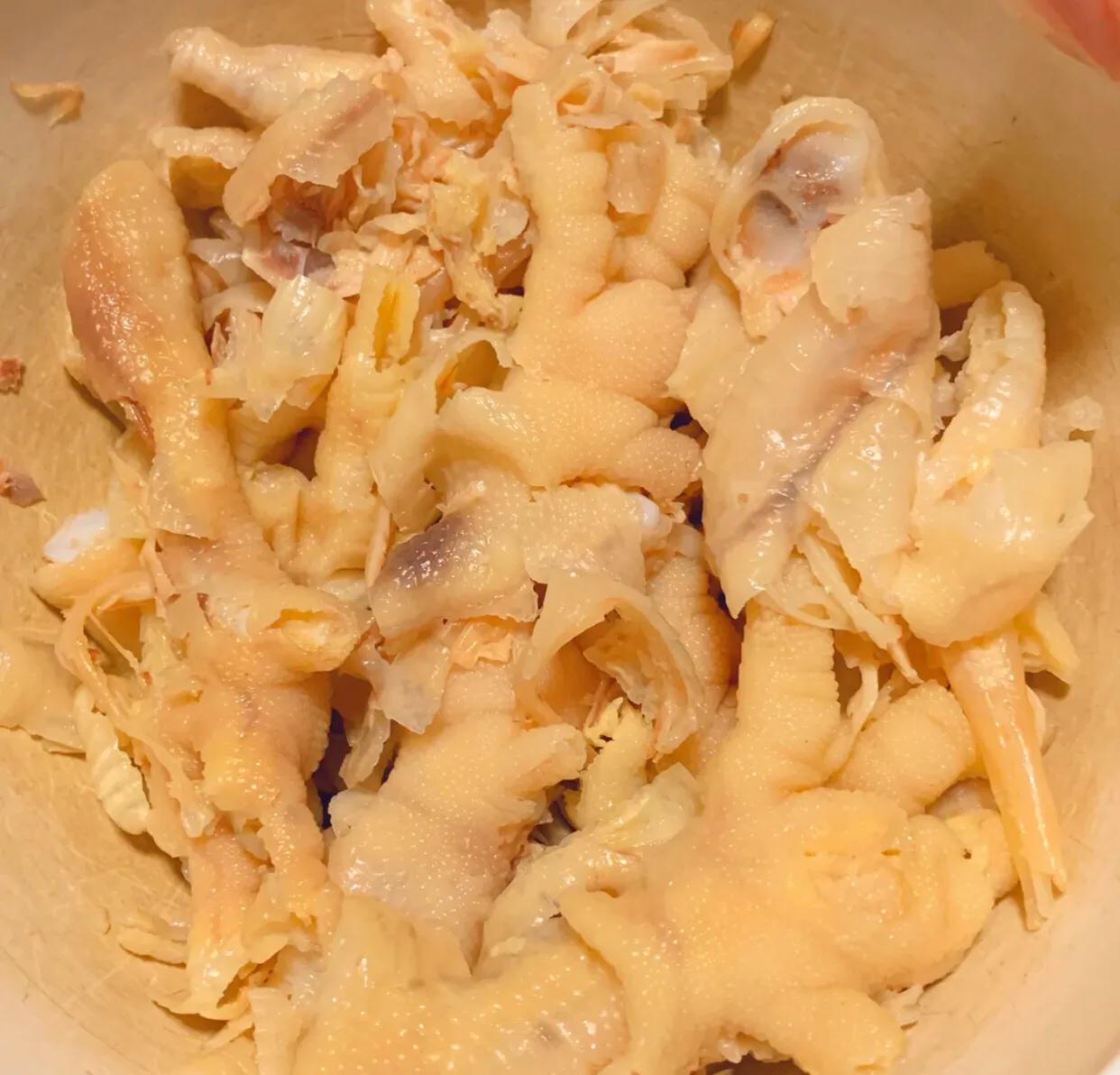 脱骨鸡爪手法,简单鸡爪脱骨技巧