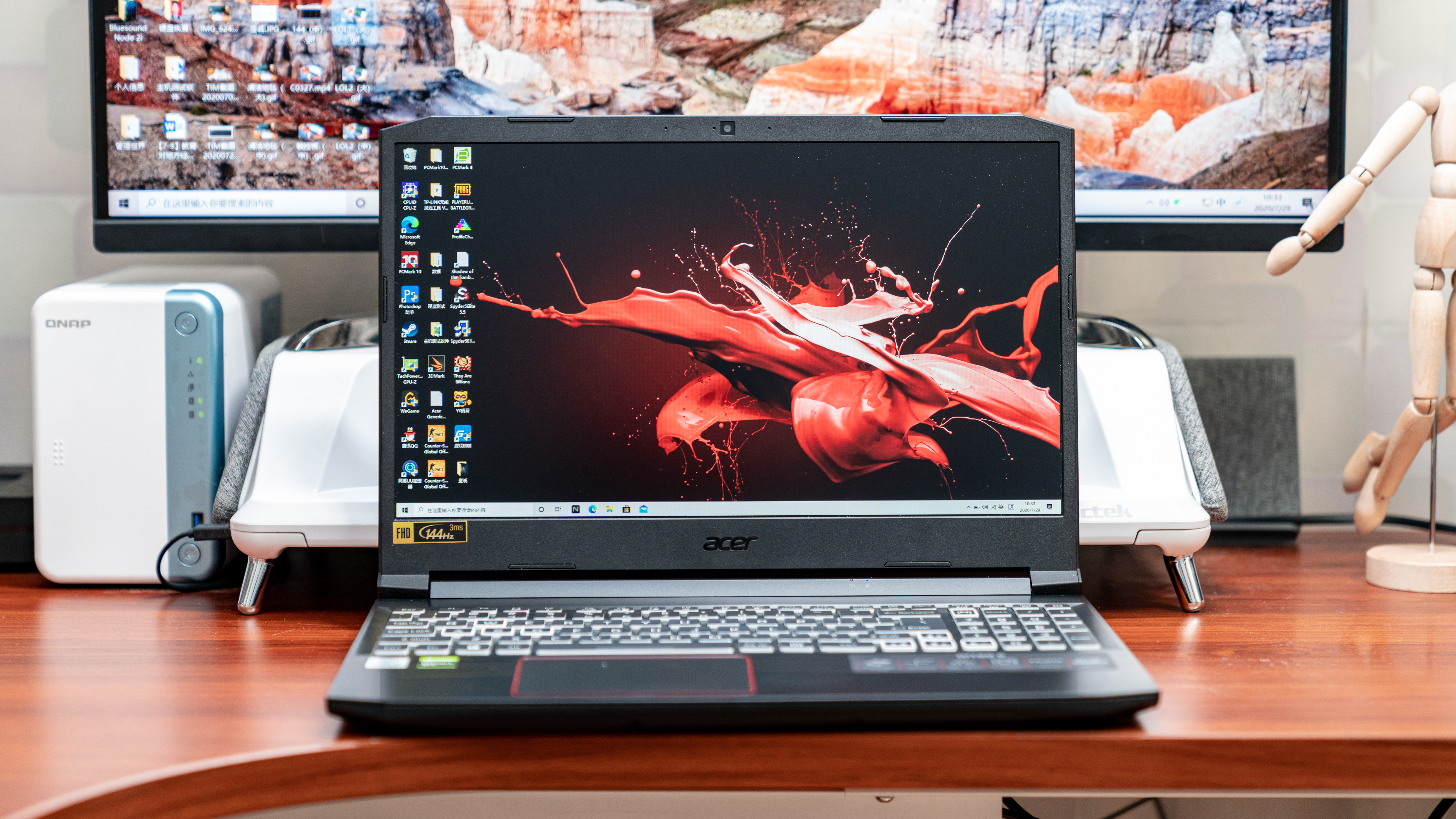 宏碁暗影骑士擎低配版测评,宏碁暗影骑士擎暴力测评