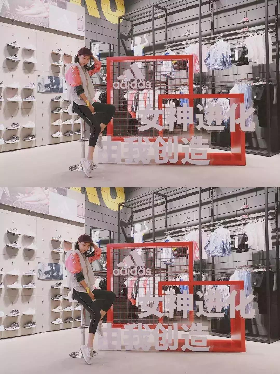 排球女神惠若琪空降恒隆，阿迪达斯这场「女神派对」燃爆了！