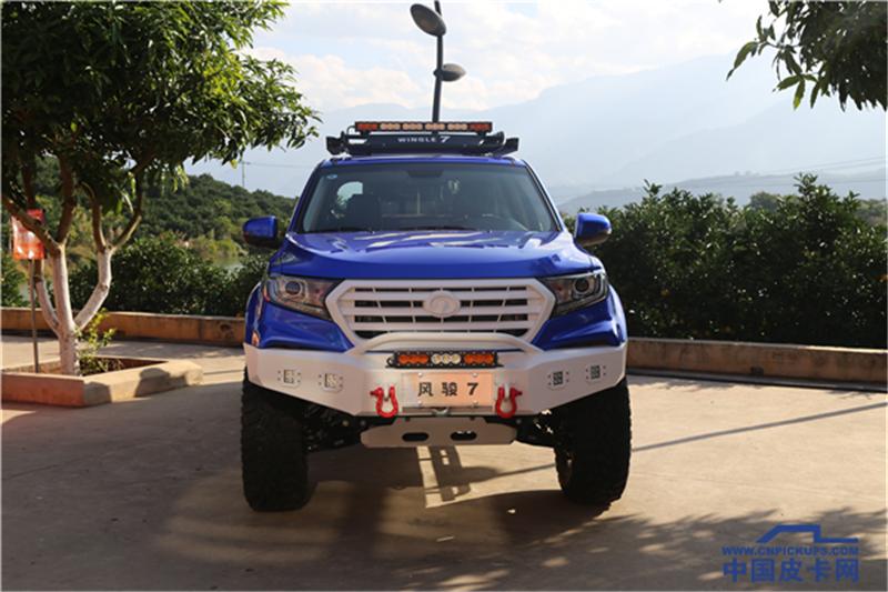 国产皮卡越野改装,国产吉奥皮卡改装霸气图