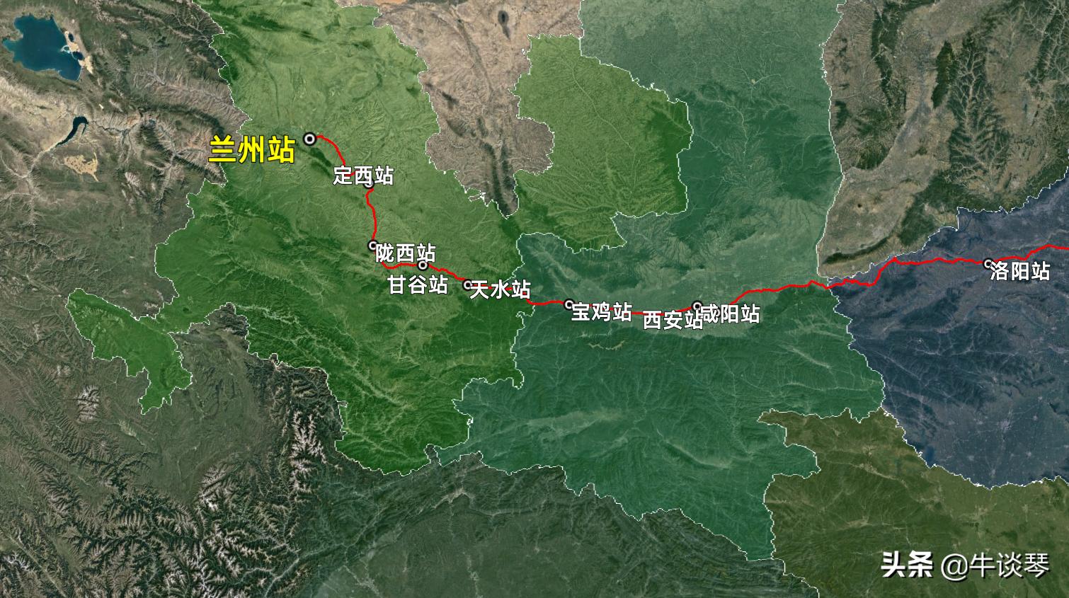 k134列车兰州至深圳西,兰州至深圳东的k132次列车路线图