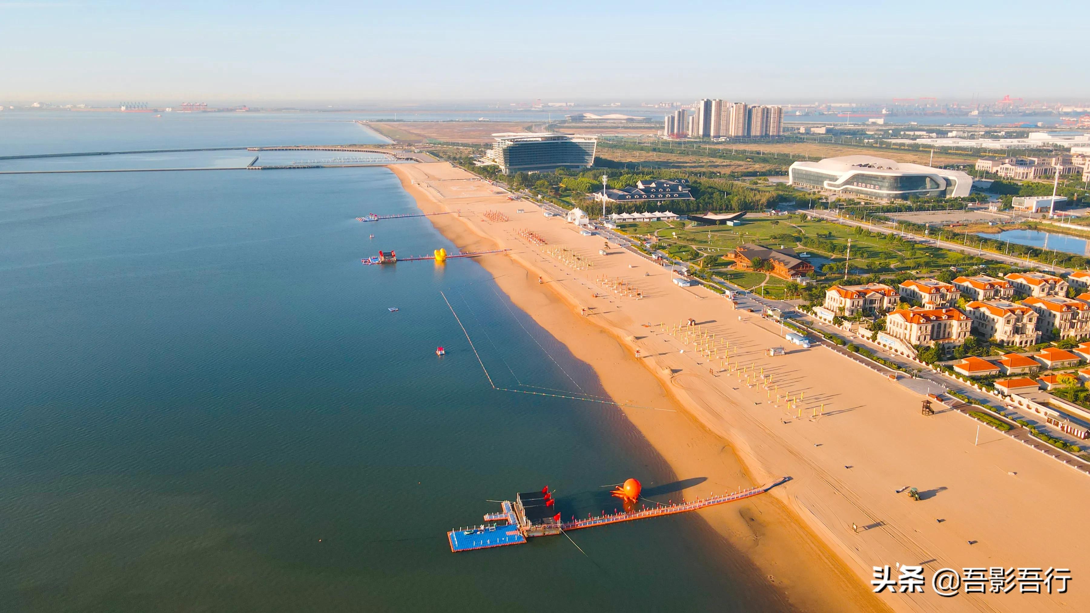 天津东疆湾自驾游,天津海边东疆湾攻略