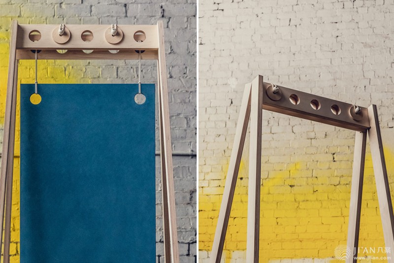 这款家具完美地适用于小的快闪店、咖啡馆甚至是DIY空间