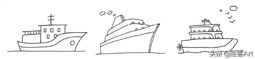 手把手教简笔画手帐素材,简笔画小猪猪超可爱手帐边框图案