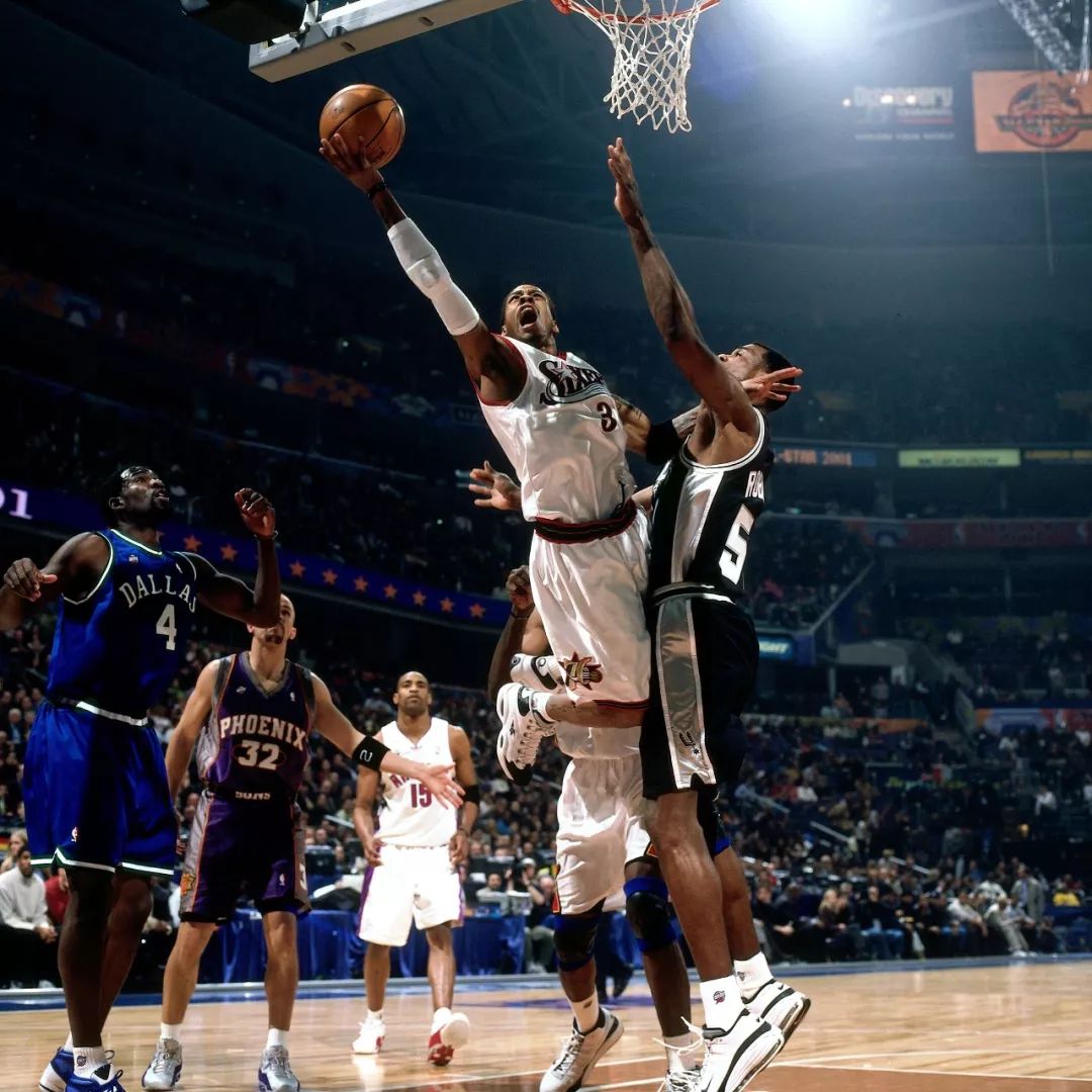 2003年全明星第二个加时回放,2001年史上最完美的全明星赛