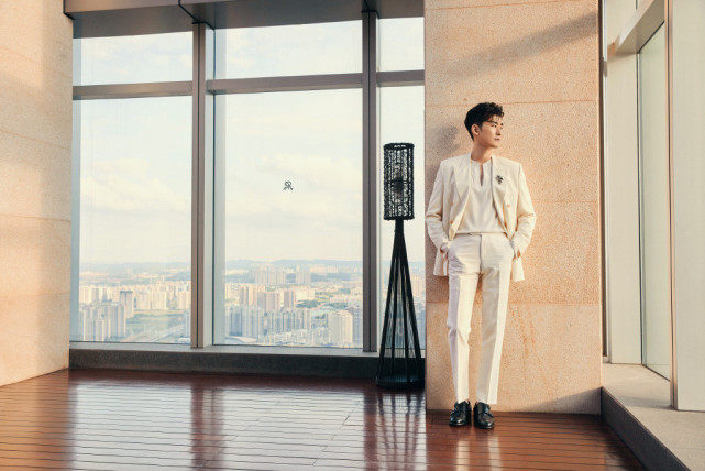 张翰穿搭夏天气质上衣,张翰蓝色衣服穿搭