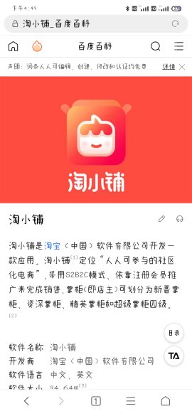 淘小铺有哪些重要点,淘小铺是什么