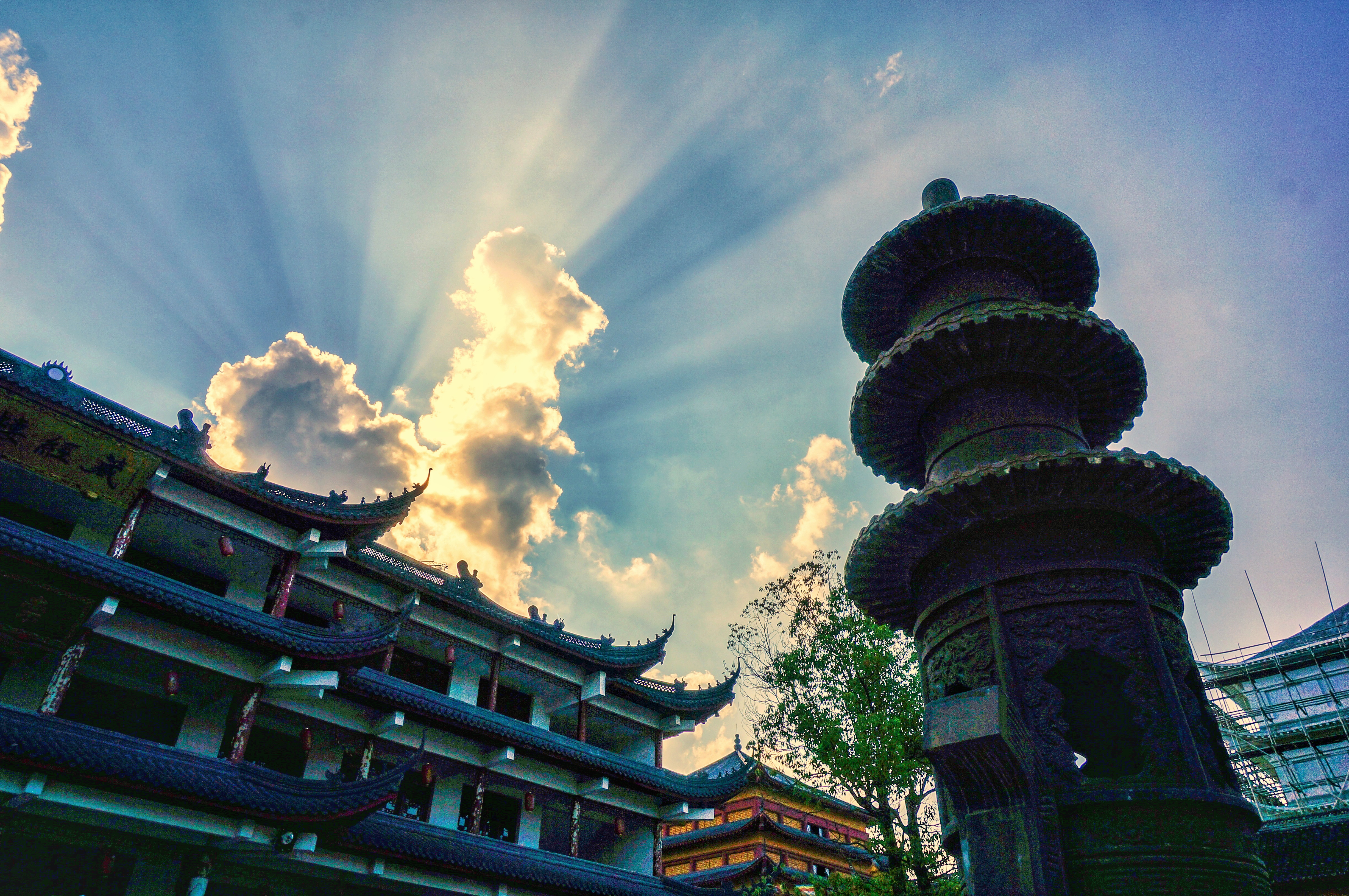 弥勒寺庙的真实图片,大慈禅寺弥勒