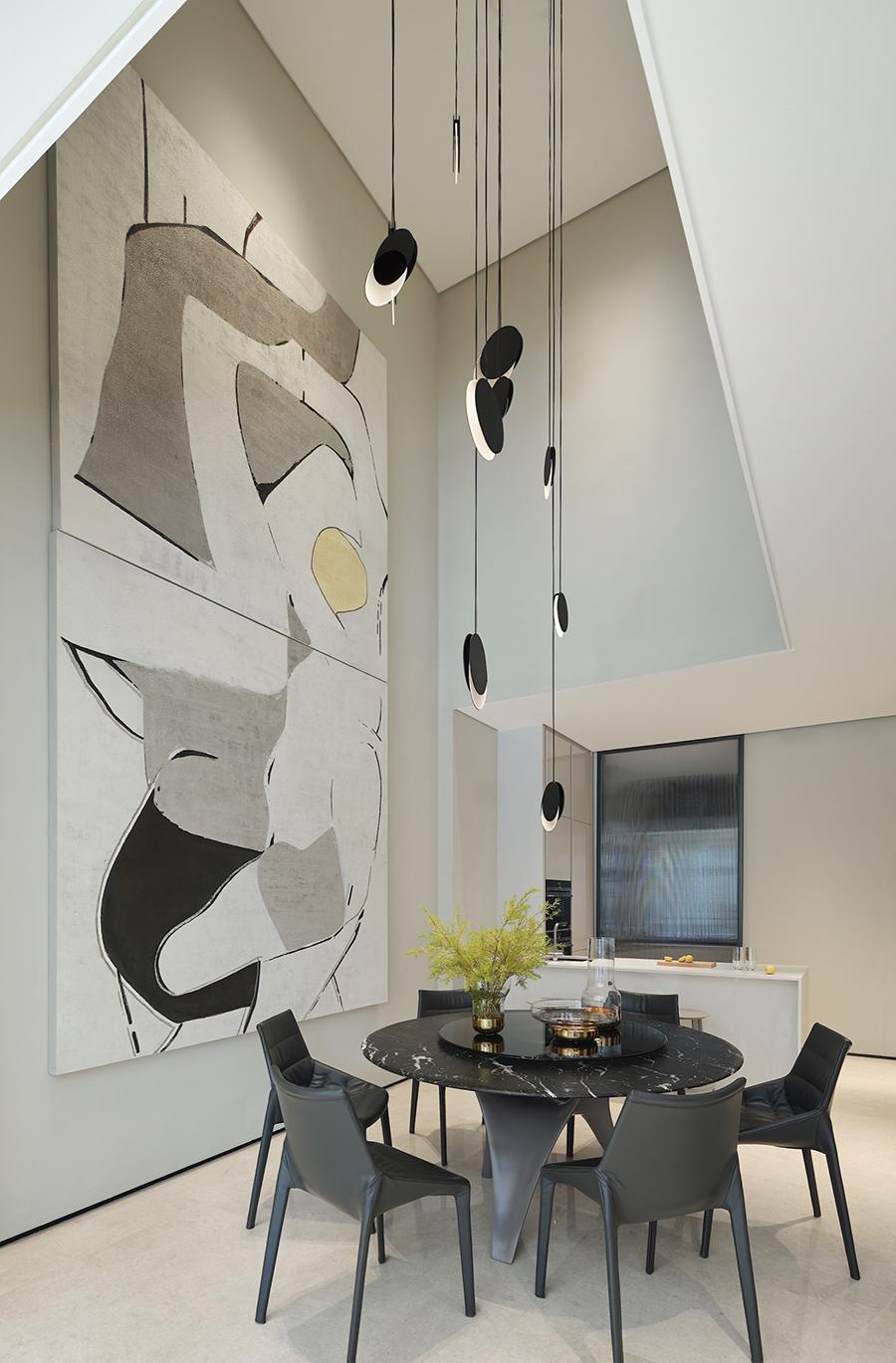 经典现代主义私宅,151平现代极简私宅