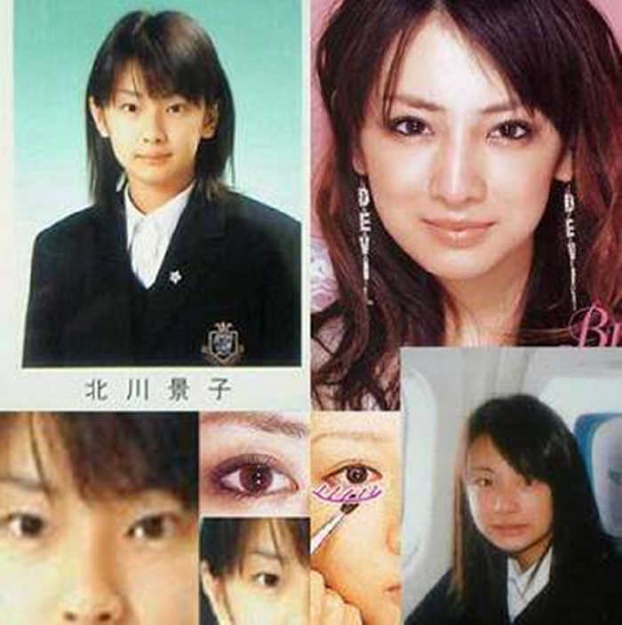 日本整容的鬼斧神工，来见识一下各位日星是整容了还是“长开”了